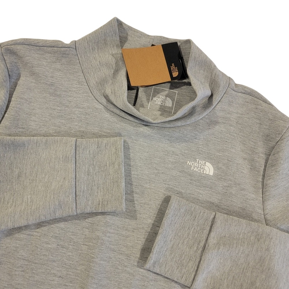 The North Face Pullover Womens XXL City Standard Funnel Grey Slim Fit NEW